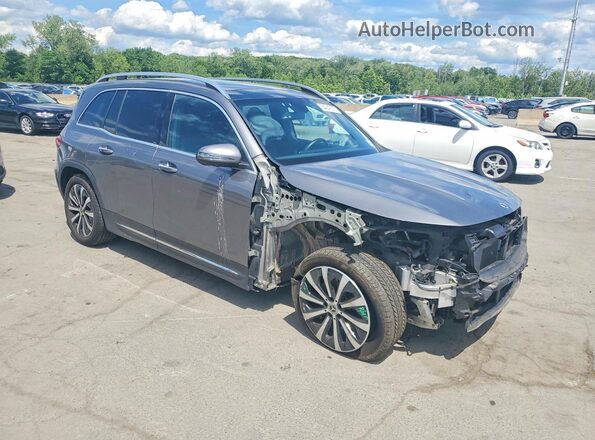 W1N4M4HB8PW273464 2023 MERCEDES-BENZ GLB-CLASS Gray Przód prawy