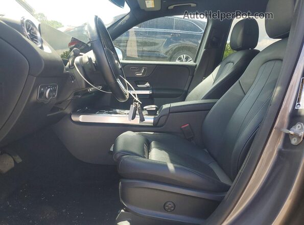 W1N4M4HB8PW273464 2023 MERCEDES-BENZ GLB-CLASS Gray Widok wnętrza z przodu