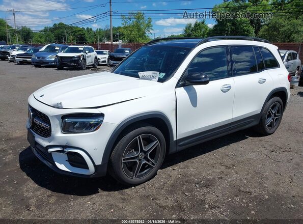 W1N4M4HB8RW352426 2024 MERCEDES-BENZ GLB-CLASS White Передня ліва чверть