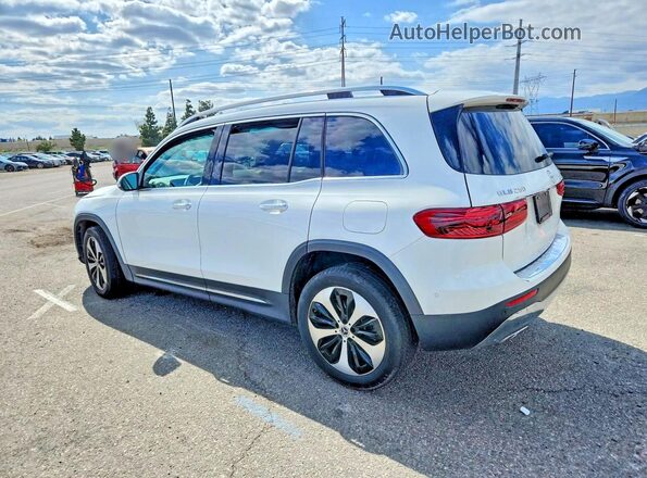 W1N4M4HB8RW378590 2024 MERCEDES-BENZ GLB-CLASS Белый Задняя левая четверть