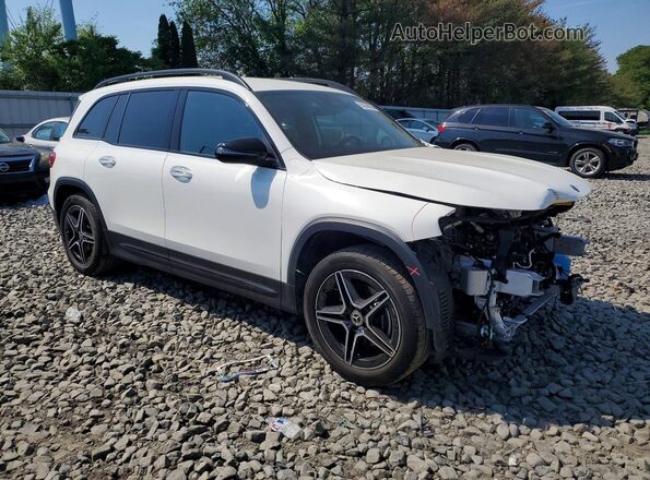 W1N4M4HB8SW400142 2025 MERCEDES-BENZ GLB-CLASS White წინა მარჯვენა