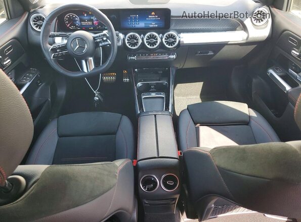 W1N4M4HB8SW400142 2025 MERCEDES-BENZ GLB-CLASS White წინა პანელის ხედი
