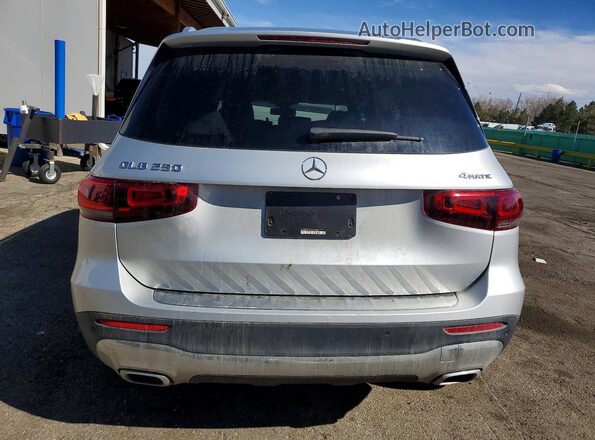 W1N4M4HB9LW026786 2020 MERCEDES-BENZ GLB-CLASS Silver უკანა ხედი