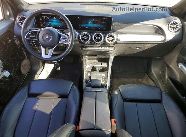 W1N4M4HB9LW026786 2020 MERCEDES-BENZ GLB-CLASS Silver წინა პანელის ხედი