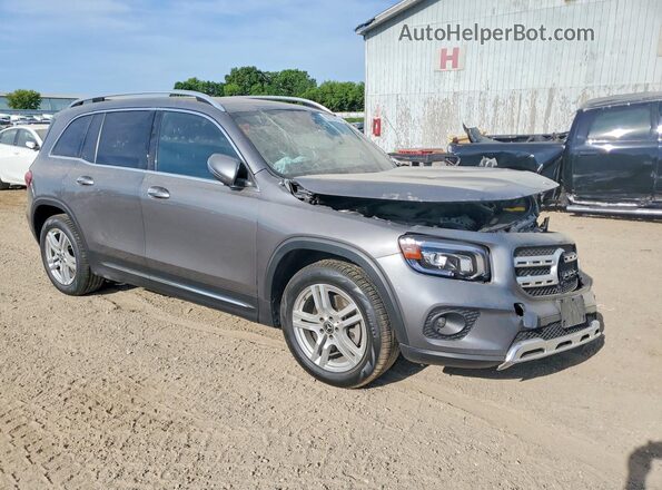 W1N4M4HB9MW105120 2021 MERCEDES-BENZ GLB-CLASS Silver Delantero derecho