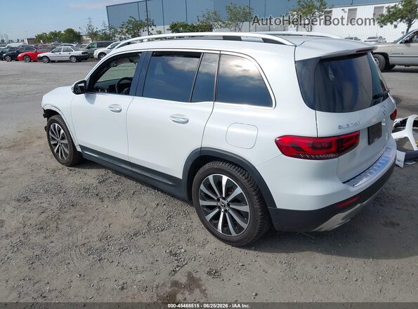 W1N4M4HB9MW161252 2021 MERCEDES-BENZ GLB-CLASS White Задня ліва чверть