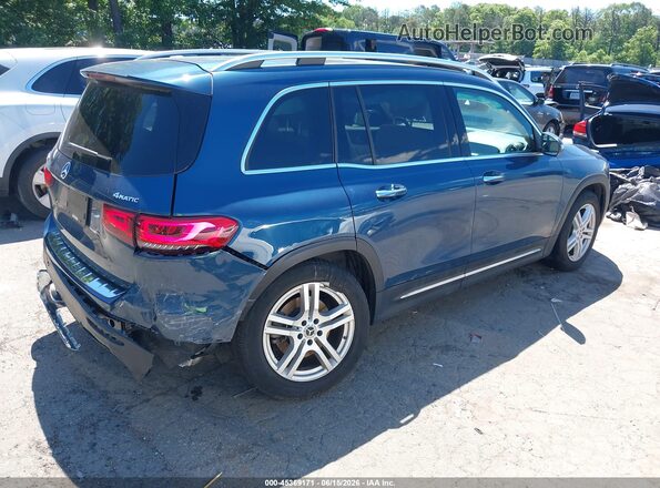 W1N4M4HB9PW333297 2023 MERCEDES-BENZ GLB-CLASS Blue Trasero derecho