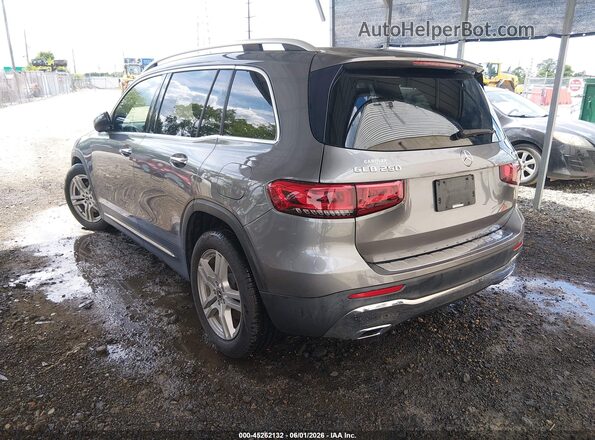 W1N4M4HBXMW087470 2021 MERCEDES-BENZ GLB-CLASS Gray Trasero izquierdo