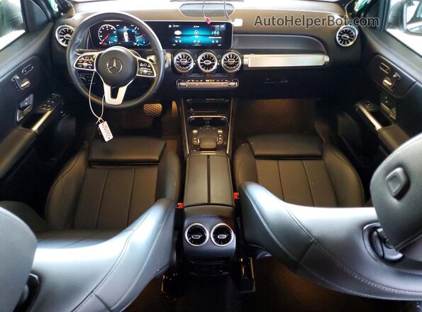 W1N4M4HBXMW099747 2021 MERCEDES-BENZ GLB-CLASS Gray Widok deski rozdzielczej