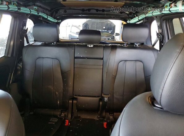 W1N4M4HBXMW099747 2021 MERCEDES-BENZ GLB-CLASS Gray Widok tylnych siedzeń