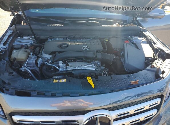 W1N4M4HBXMW105076 2021 MERCEDES-BENZ GLB-CLASS Gray Vista del compartimento del motor