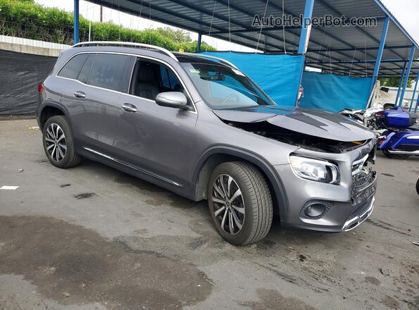 W1N4M4HBXMW115249 2021 MERCEDES-BENZ GLB-CLASS Gray Przód prawy