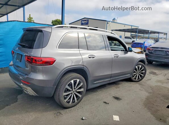W1N4M4HBXMW115249 2021 MERCEDES-BENZ GLB-CLASS Gray Tył prawy