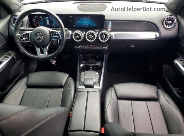 W1N4M4HBXMW115249 2021 MERCEDES-BENZ GLB-CLASS Gray Widok deski rozdzielczej