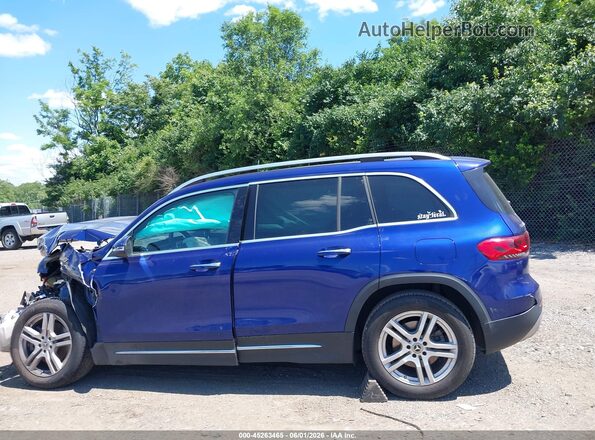 W1N4M4HBXMW157338 2021 MERCEDES-BENZ GLB-CLASS Синий Панорамный вид салона 360°