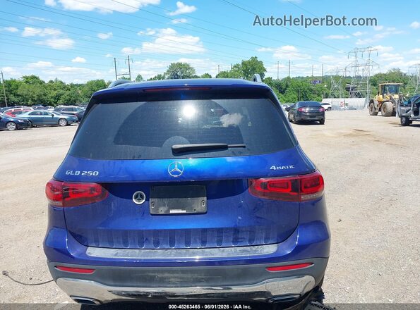 W1N4M4HBXMW157338 2021 MERCEDES-BENZ GLB-CLASS Синий 