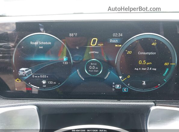 W1N4M4HBXPW325869 2023 MERCEDES-BENZ GLB-CLASS White Հետևի նստատեղերի տեսք