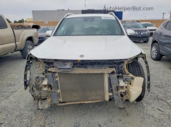 W1N4M4HBXRW352718 2024 MERCEDES-BENZ GLB-CLASS White Դիմացի տեսք