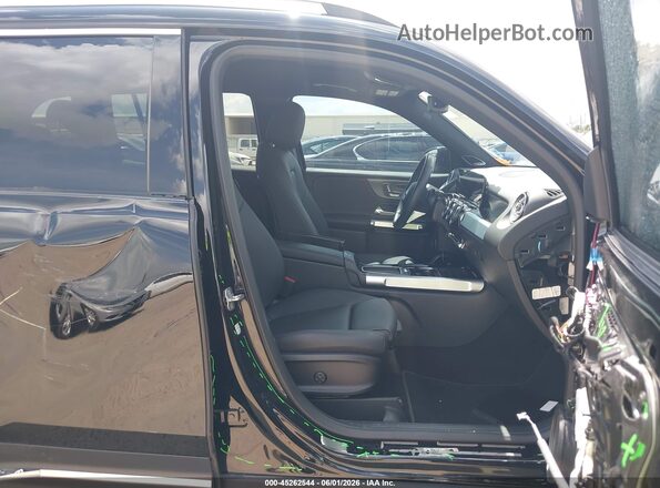 W1N4M4HBXRW357319 2024 MERCEDES-BENZ GLB-CLASS Black Front interior view