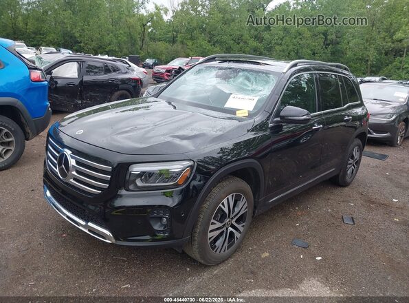 W1N4M4HBXRW366473 2024 MERCEDES-BENZ GLB-CLASS Черный Передняя левая четверть