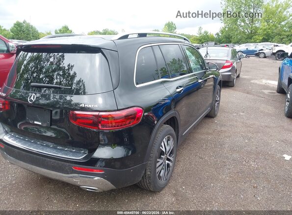 W1N4M4HBXRW366473 2024 MERCEDES-BENZ GLB-CLASS Черный Задняя правая четверть