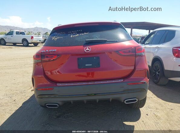 W1N4N4GB2MJ163372 2021 MERCEDES-BENZ GLA 250 Maroon 