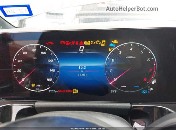 W1N4N4GB4SJ736320 2025 MERCEDES-BENZ GLA 250 Black Vista de los asientos traseros