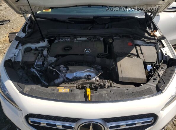 W1N4N4HB0NJ408976 2022 MERCEDES-BENZ GLA White Widok komory silnika