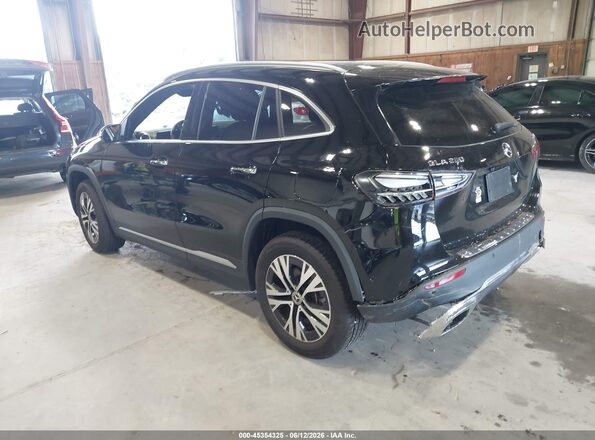 W1N4N4HB0SJ675384 2025 MERCEDES-BENZ GLA 250 Black Trasero izquierdo