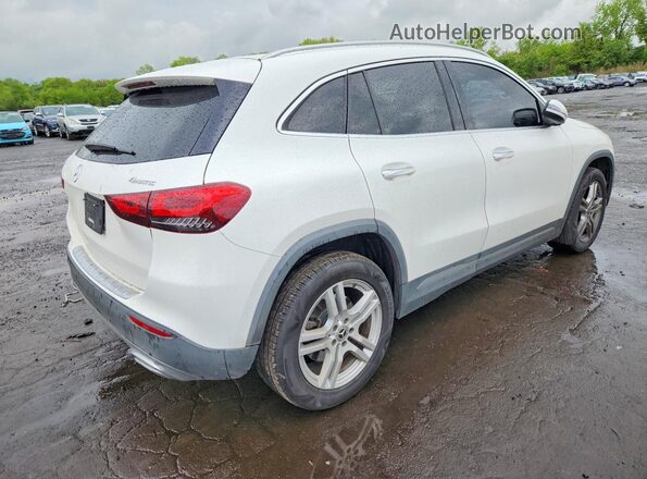 W1N4N4HB2MJ164696 2021 MERCEDES-BENZ GLA White Tył prawy