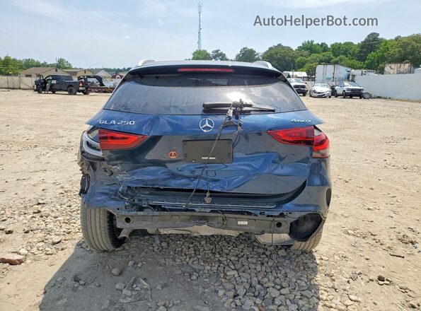 W1N4N4HB2MJ190036 2021 MERCEDES-BENZ GLA Blue Rear view