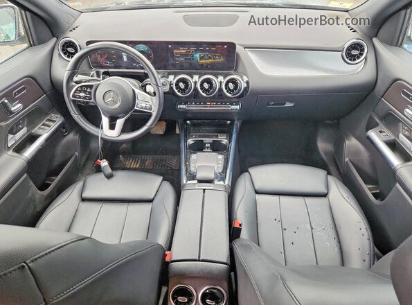 W1N4N4HB2MJ200189 2021 MERCEDES-BENZ GLA Black Widok deski rozdzielczej