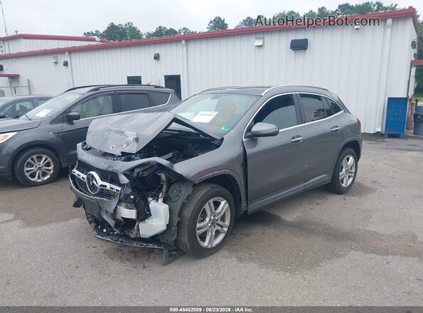 W1N4N4HB2MJ273675 2021 MERCEDES-BENZ GLA 250 Gray წინა მარცხენა ხედი სამი მეოთხედიდან