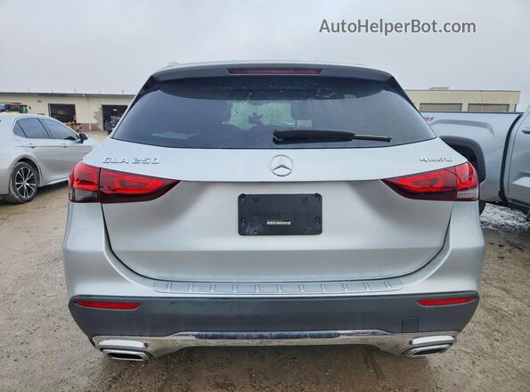 W1N4N4HB2MJ274440 2021 MERCEDES-BENZ GLA Серебряный Вид сзади