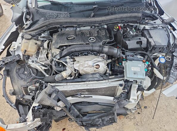 W1N4N4HB2MJ274440 2021 MERCEDES-BENZ GLA Серебряный Вид подкапотного пространства