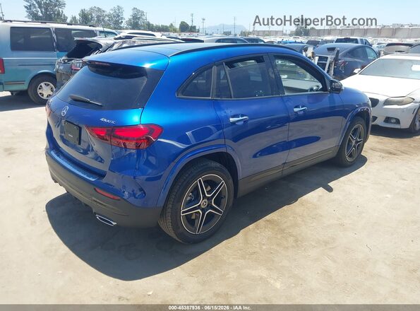 W1N4N4HB2SJ733463 2025 MERCEDES-BENZ GLA 250 Blue Rear right