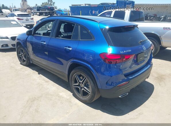 W1N4N4HB2SJ733463 2025 MERCEDES-BENZ GLA 250 Blue Rear left
