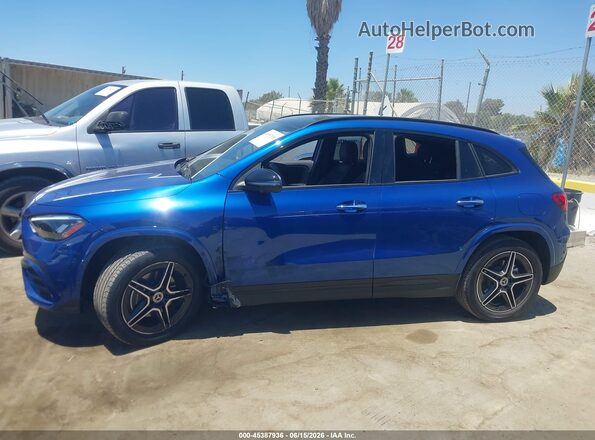 W1N4N4HB2SJ733463 2025 MERCEDES-BENZ GLA 250 Blue 360 interior view
