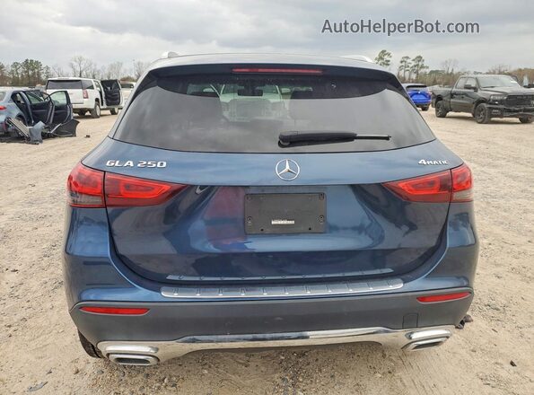 W1N4N4HB3MJ166182 2021 MERCEDES-BENZ GLA Blue Rear view