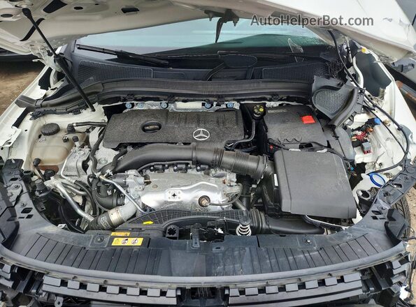 W1N4N4HB4NJ372953 2022 MERCEDES-BENZ GLA White Vista del compartimento del motor