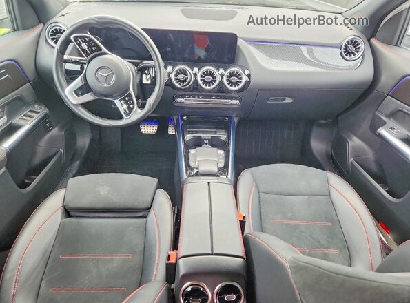 W1N4N4HB4NJ372953 2022 MERCEDES-BENZ GLA White Vista del salpicadero