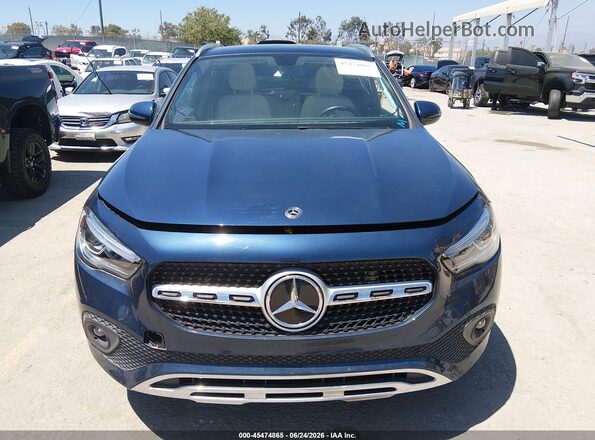 W1N4N4HB5MJ148766 2021 MERCEDES-BENZ GLA 250 Blue Widok zestawu wskaźników