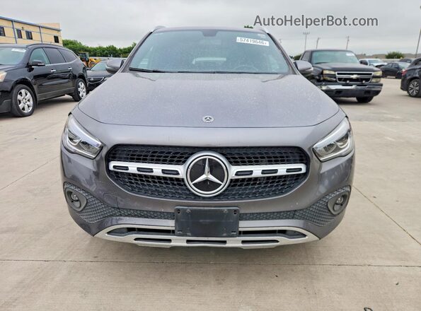 W1N4N4HB7MJ114635 2021 MERCEDES-BENZ GLA Gray Widok z przodu
