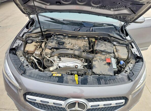 W1N4N4HB7MJ114635 2021 MERCEDES-BENZ GLA Gray Widok komory silnika