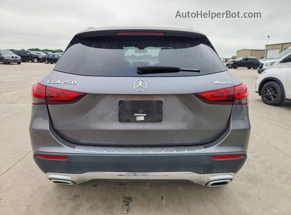 W1N4N4HB7MJ114635 2021 MERCEDES-BENZ GLA Gray Widok z tyłu