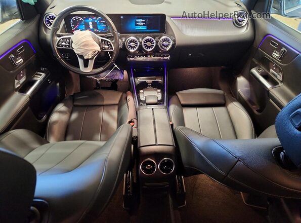 W1N4N4HB7MJ139549 2021 MERCEDES-BENZ GLA Gray 