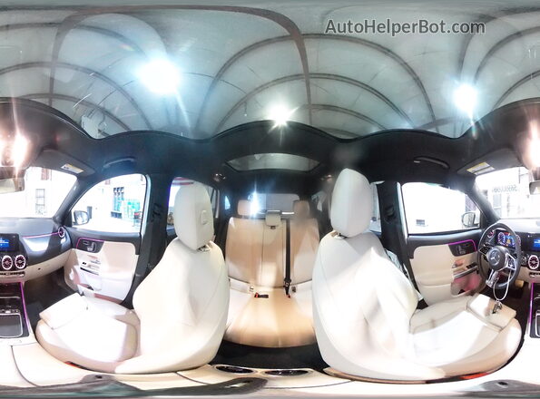 W1N4N4HB7SJ736116 2025 MERCEDES-BENZ GLA White Widok wnętrza 360 stopni