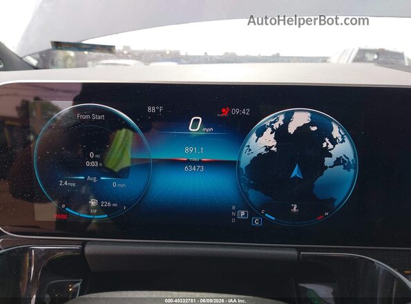 W1N4N4HB8MJ124039 2021 MERCEDES-BENZ GLA 250 Gray Հետևի նստատեղերի տեսք