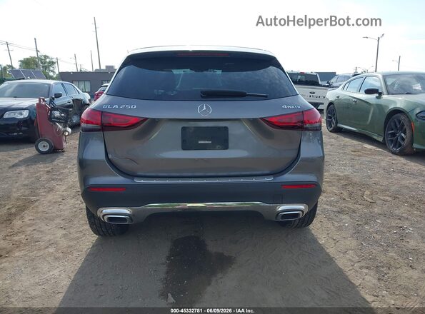 W1N4N4HB8MJ124039 2021 MERCEDES-BENZ GLA 250 Gray 