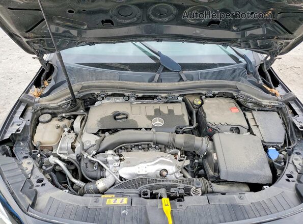 W1N4N4HB9MJ162895 2021 MERCEDES-BENZ GLA Black ძრავის განყოფილების ხედი